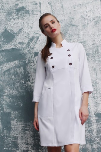 женский медицинский халат 