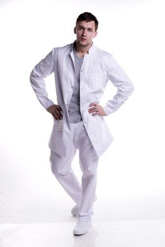 Купить мужской медицинский халат 
