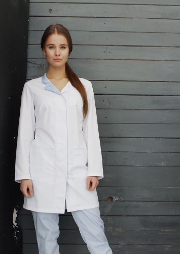 женский медицинский халат 